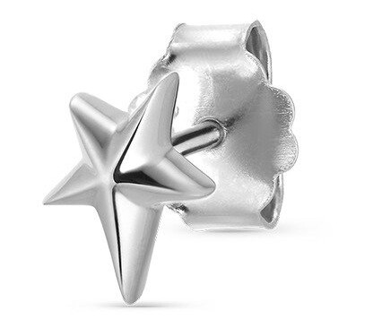 Jane Kønig Night Star Øredobbe Single Sølv NSS-AW24-S Dame 925 sterling silver