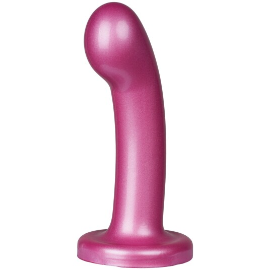 baseks Shiny Pink G-Punktdildo 13,9 cm - Pink