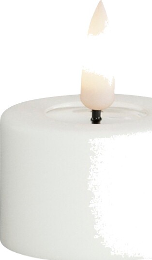 DeluxeHomeart LED telys 4x5 5 cm 2 stk Hvit DeluxeHomeart LED telys 4x5 5 cm 2 stk Hvit