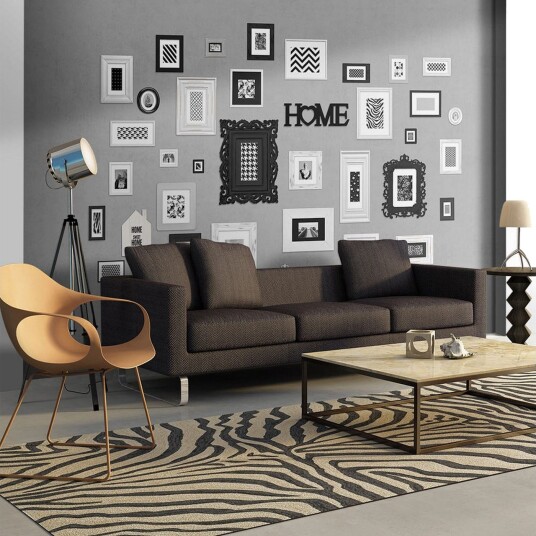 Fototapet Wall Full Of Frames 350x245 - Artgeist sp. z o. o.