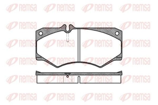 Bremseklosser REMSA 0047.30