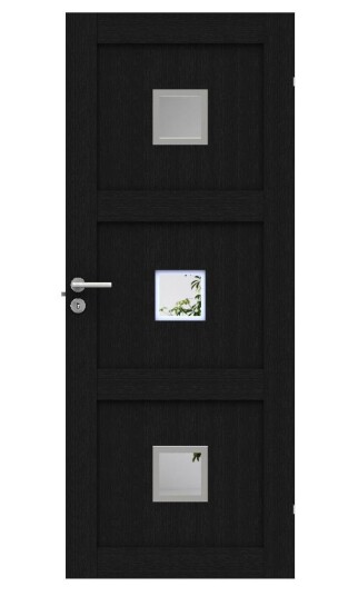 Swedoor Dørbl Unique 03 Gwa 3-20 9x21 Sort