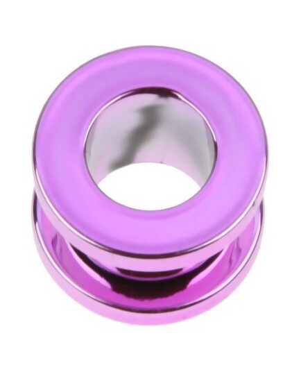 Body Art Metallic Lys Lilla Piercing Tunnel Body Art Metallic Lys Lilla Piercing Tunnel