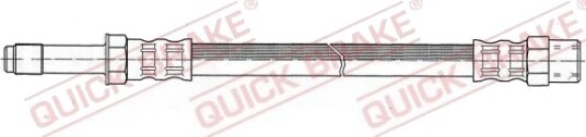 QUICK BRAKE 37.007 Bremseslange