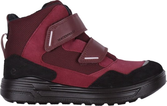 Ecco Vintersko Urban Snow Black/Red Plum/Dark Ruby Ecco 38 Vinterstøvler Rosa