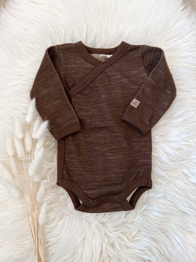 Need It   Fold over body i ull/bambus "Digg" Brun