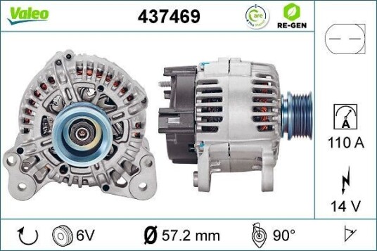 Dynamo VALEO 437469