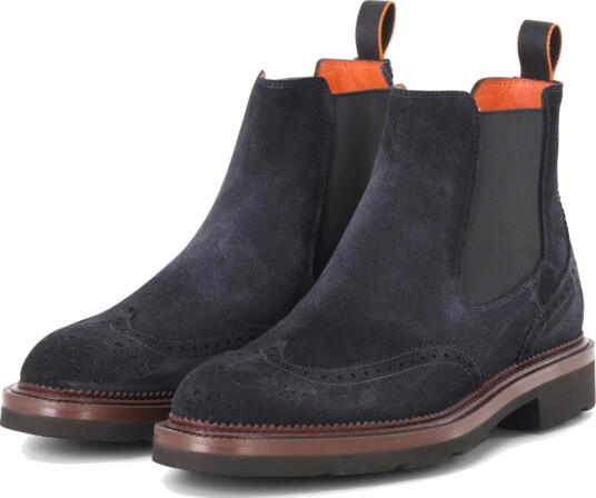 Santoni Herre Sko Blå 43 1/2 EU,