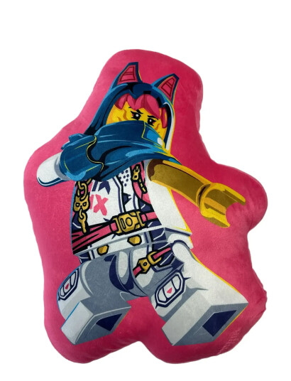 Ninjago Lego Ninjago Sora Figurformede Puder - Pink - ONE SIZE