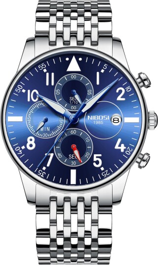 Nibosi Juggernaut Silver Blue