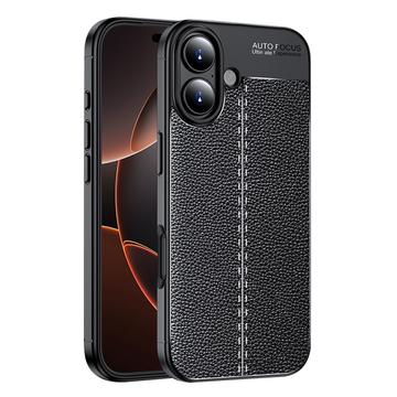 iPhone 17 Slim Fit Premium TPU deksel Svart