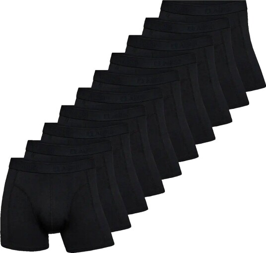 Claudio Claudio Trunk 10 Pack. BLACK L