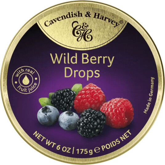Cavendish & Harvey Wild Berry Drops 175g Cavendish & Harvey Wild Berry Drops 175g