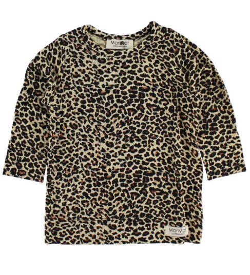 MarMar Genser   Brun Leopard Mønster   MarMar   62   Genser