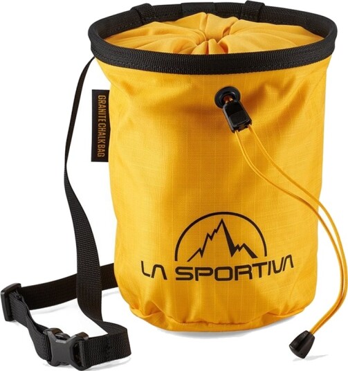 La Sportiva Granite Chalk Bag Yellow/Black La Sportiva Granite Chalk Bag Yellow/Black
