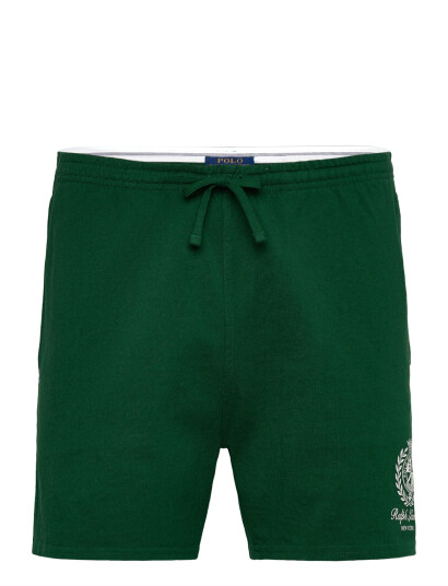 Polo Ralph Lauren 5 Inch Relaxed Fit Jersey Graphic Short Green XL