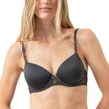 Mey BH Delightful Bi Stretch Bra Grå polyamid C 85 Dame