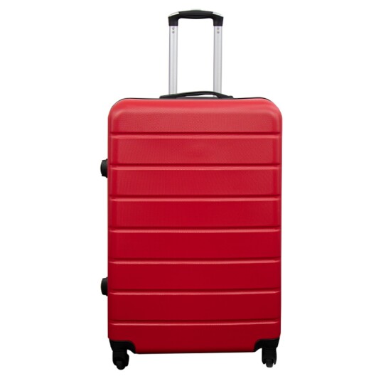 Borg Living Stor koffert - Rød - Hardcase tilbud koffert - Lettvekt koffert
