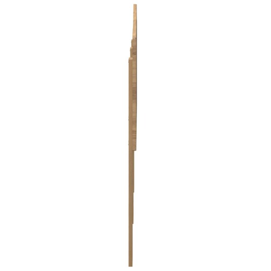  Hodegavl med hodegjerde Artisan Eik 150 cm Konstruert tre