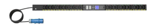 Eaton G4 - Strømfordelerenhet (Kan Monteres I Rack) - Målt Inngang - Ac 200-240 V - 3.7 Kw - Enkeltfase - Ethernet 10/100/1000 - Inngan Iec 60309 16A - Utgangskontakter: 24 (12 X Iec 60320 C13, 12 X Iec 60320 C39) - 0U - 3 M Kabel - Svart