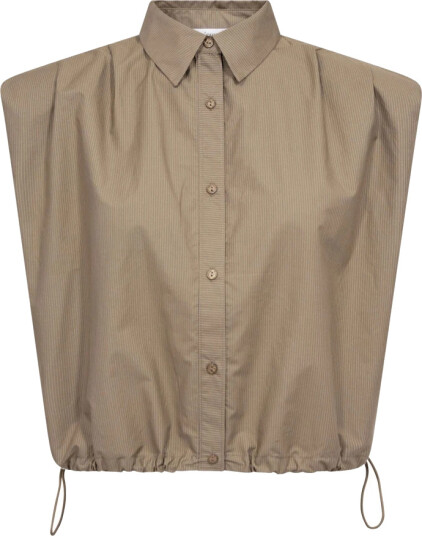 Co'Couture Dame Bluser & Skjorter Beige S,