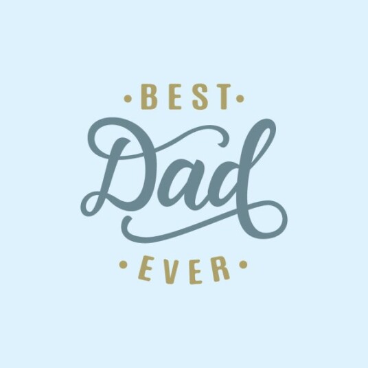 Servietter: Best Dad Ever lunsj
