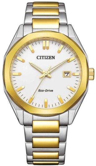 Citizen Herreklokke BM7624 82A Promaster Hvit/Gulltonet stål Ø38 mm