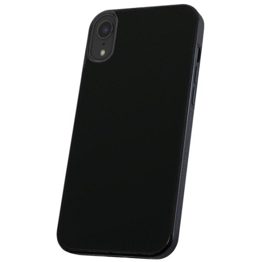iPhone XR - Deksel/Mobildeksel Svart Black
