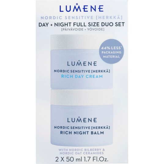 Lumene Nordic Sensitive Day + Night Cream Duo Set Lumene Nordic Sensitive Day + Night Cream Duo Set