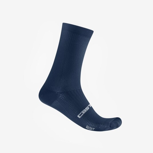 Castelli Espresso 18 sykkelsokker Blegian blue Castelli Espresso 18 sykkelsokker Blegian blue