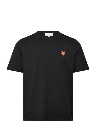 Maison Kitsune Fox Head Regular Tee Shirt Black XXL Maison Kitsune Fox Head Regular Tee Shirt Black XXL