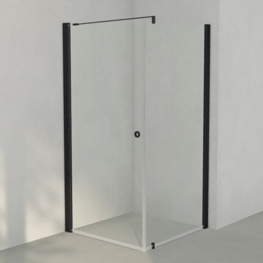 INR Iconic Nordic Rooms Dusjhjørne Linc 13 Original Svart Matt / 100x100cm Klart Glass INR Iconic Nordic Rooms Dusjhjørne Linc 13 Original Svart Matt / 100x100cm Klart Glass