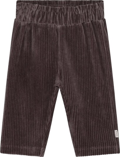 Minymo Pants Velour PLUM TRUFFLE 62