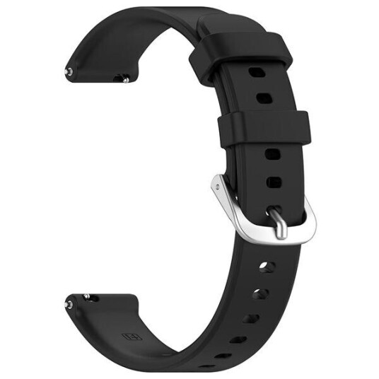 Silikonarmbånd for Garmin Lily 2 / Lily 2 Active   Svart