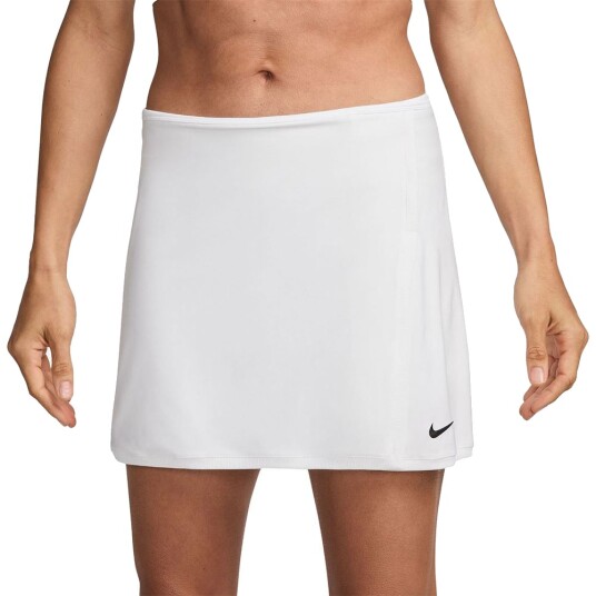 Nike Dri Fit Victory Skirt Padel  og tennisskjørt dame White/Black L