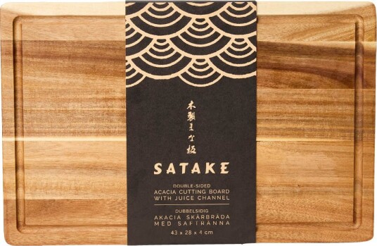 Satake - Skjærebrett 43x28 cm akasie