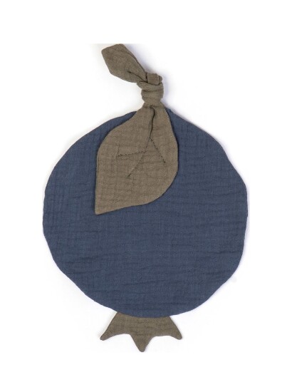 That"s Mine Cuddle Cloth Blueberry - Blue - 27X 19CM