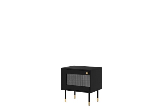 Akilesh Nattbord 52 cm - Svart