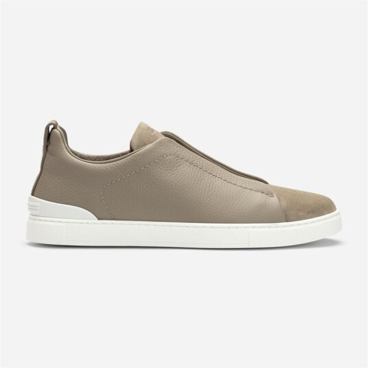 Zegna Triple Stitch Medium Beige