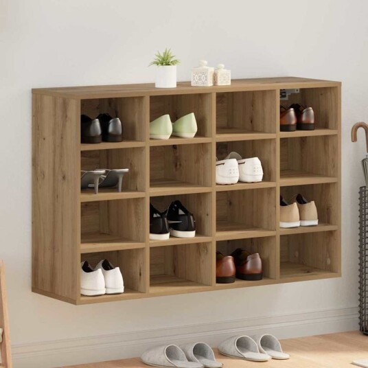 Sko Skap med hylle artisan eik 103 x 30 x 67 cm Konstruert tre