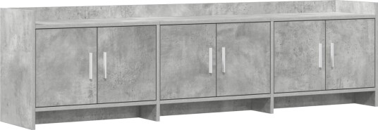 TV skap 168 x 33 x 47 cm Betonggrå Konstruert tre TV skap 168 x 33 x 47 cm Betonggrå Konstruert tre