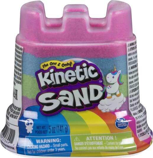 Spin Master Kinetic Sand Regnbueslott 141G 3+ År Spin Master Kinetic Sand Regnbueslott 141G 3+ År