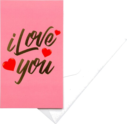 Hisab Joker Kort med Konvolutt I Love You Stor 70619