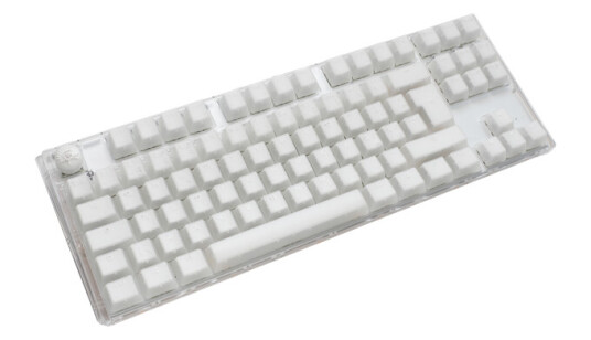 Ducky One 3 - Aura White Nordic - TKL - Kailh Box Jellyfish Switch Y - RGB - ND - Gamingtastatur - Nordisk - Hvit