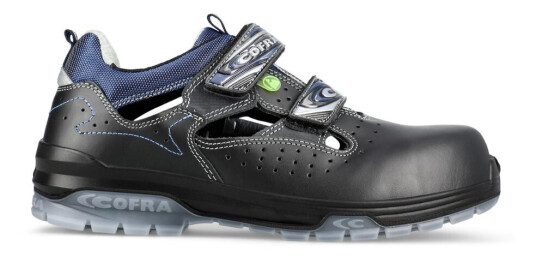 Cofra Jungle Black Safety Shoes S1P SRC Black 1 Par SKI-6432-Svart 37