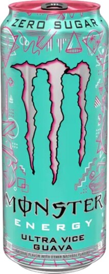 Monster Energy Ultra Vice Guava - Sukkerfri 473 ml (USA Import)