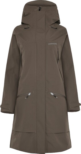 Didriksons Parka Ilma Wns Parka 8 Brun Didriksons Parka Ilma Wns Parka 8 Brun