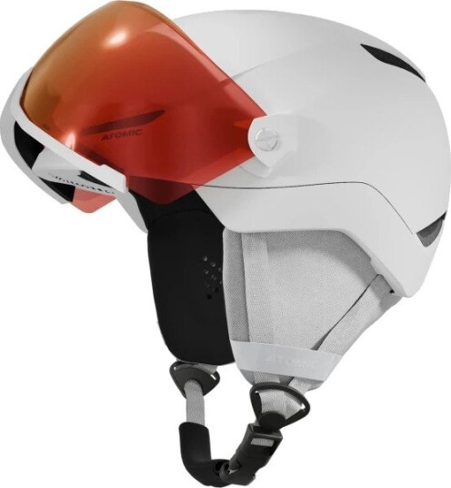 Atomic Revent Visor, Skihjelm Med Visir, Junior, Heather 48-52 Atomic Revent Visor, Skihjelm Med Visir, Junior, Heather 48-52
