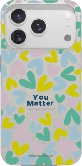 Phonecases3D iPhone 17 Pro Max Jess Rachel Sharp komposterbart deksel, hvit
