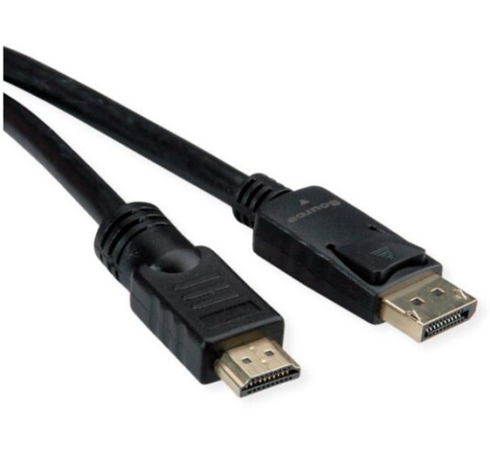 Roline DisplayPort Kabel Til UHDTV Roline DisplayPort Kabel Til UHDTV